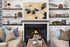 coral and abalone wall art landscape